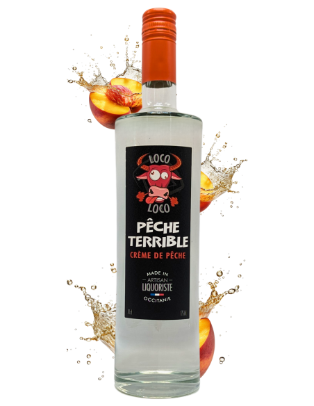 Liqueur Pêche Terrible  - Loco Loco - 17% alc - 70cl