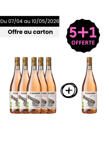 l'Canon Rosé 2024 : 5+1