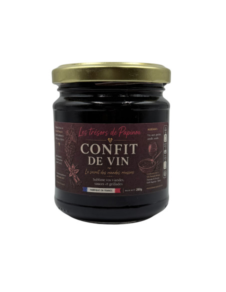 Confit de vin de Parazols - 200g