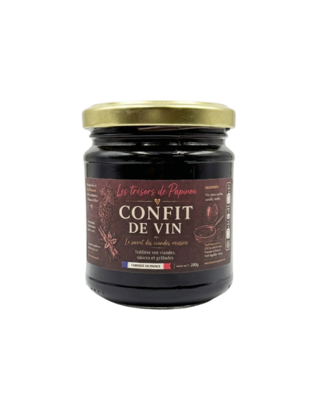 Confit de vin de Parazols - 200g
