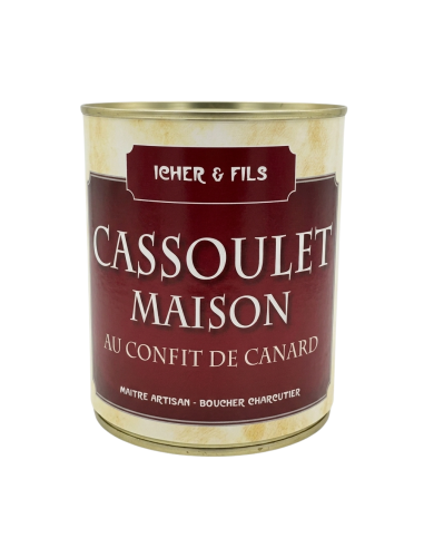 Cassoulet Maison au Confit de Canard - 840g -...