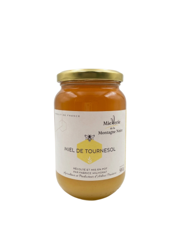 Miel de Tournesol - 500g - Miellerie Montagne...