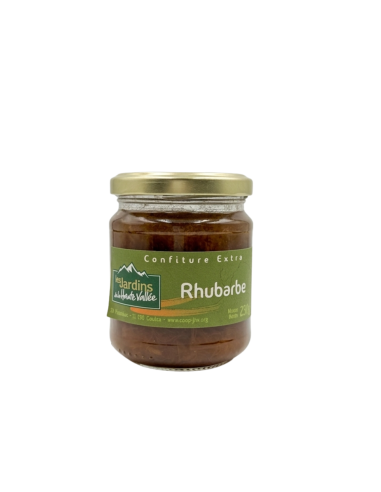 Confiture Rhubarbe - 230g -