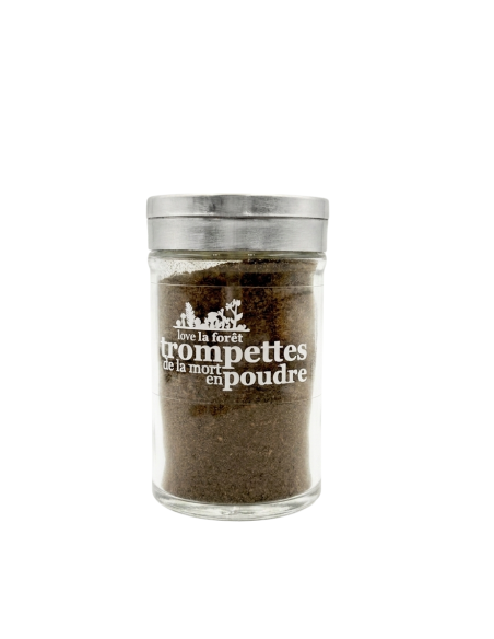 Trompette de la mort en poudre - 25g - Love la forêt