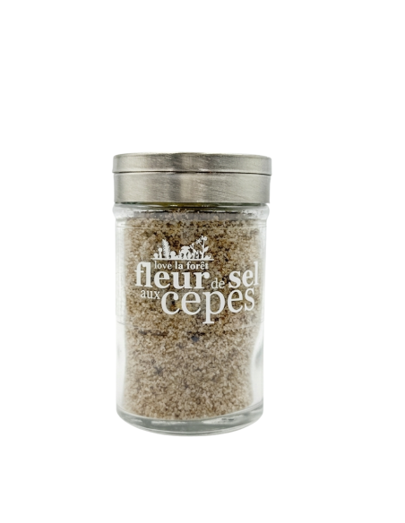 Fleur de Sel aux Cèpes- 60g - Love la forêt