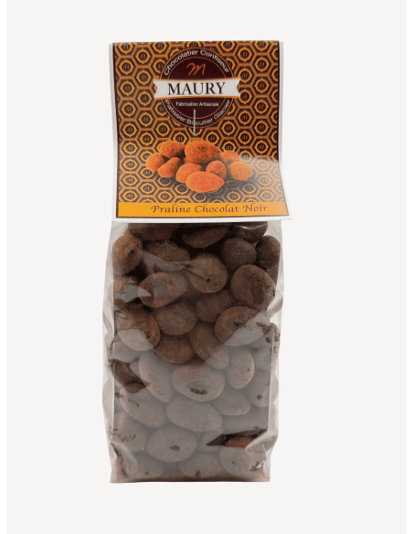 Praline Chocolat noir - 200g - Maury