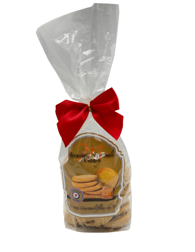 Biscuits fourrés Caramel fleur de sel - 180g -...