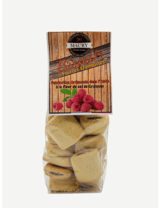 Biscuits fourrés Framboises - 250g - Maury