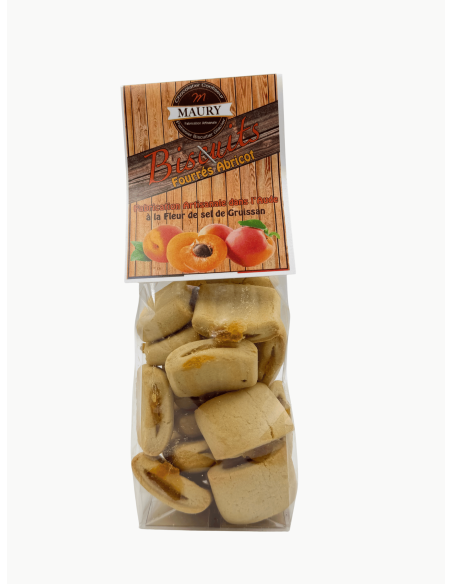 Biscuits fourrés Abricot - 250g - Maury