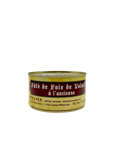Paté de foie de volaille à l'ancienne - 160g -...