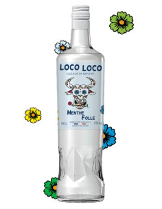 Liqueur Menthe Folle - Loco Loco - 17% alc - 100cl